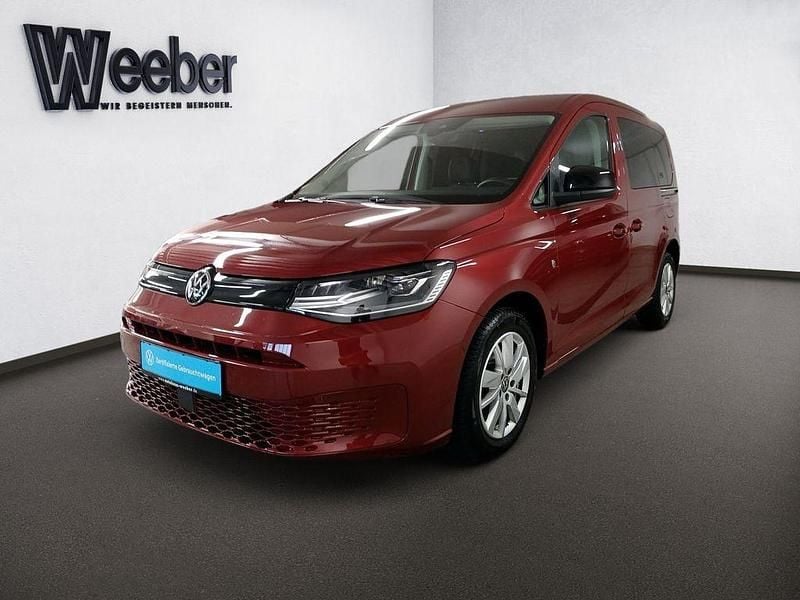 Gebraucht VW Caddy Basis 122 PS (89 kW) 2021 Rot Van / Kleinbus