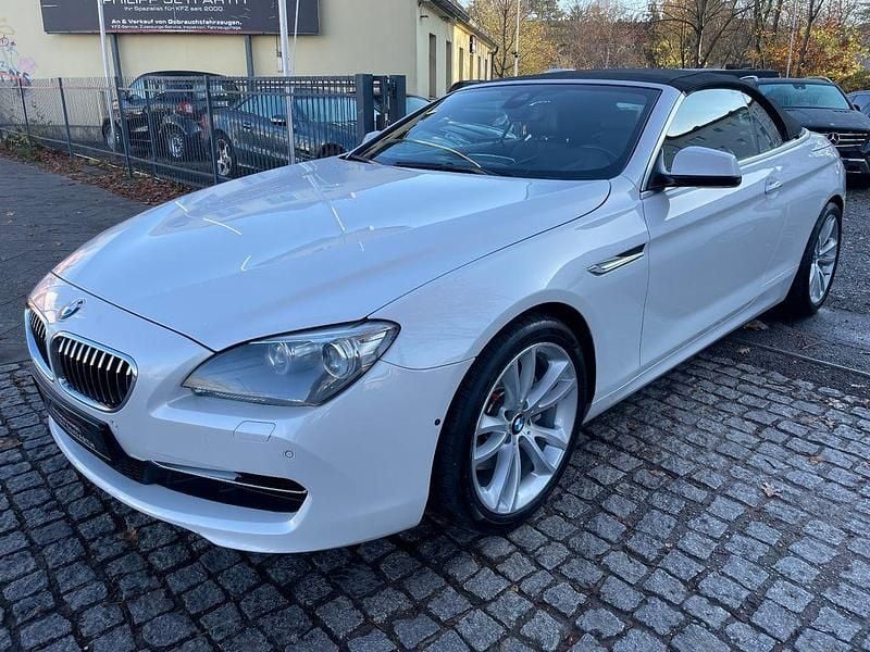 Gebraucht BMW 640 Cabriolet Sport Line 320 PS (235 kW) 2012 Weiß Cabrio