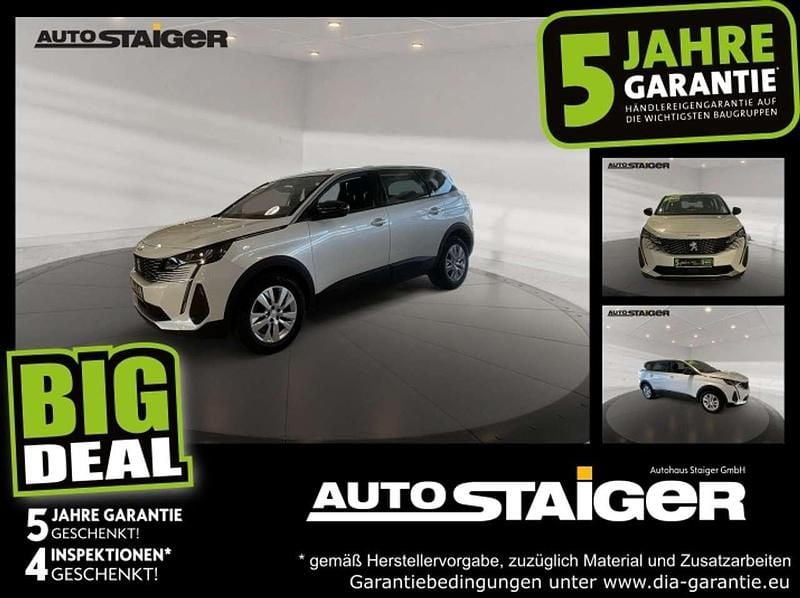 Weissmetallic Gebraucht 2022 Peugeot 5008 Active Van / Kleinbus | 26.590 € (Guter Preis) - Bild 1/4