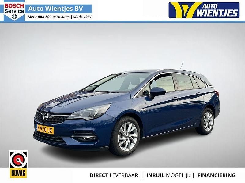 Blau Gebraucht 2021 Opel Astra Business Kombi | 5.950 € (Superpreis) - Bild 1/4