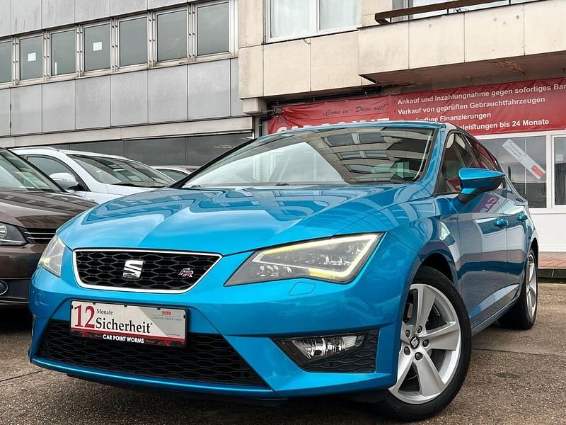 Gebraucht Seat Leon FR-Line 179 PS (131 kW) 2015 Blau Limousine