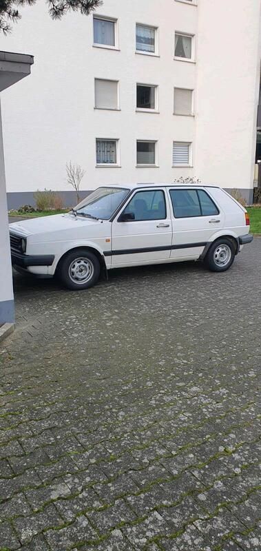Weiß Gebraucht 1990 VW Golf II Kleinwagen | 4.850 € - Bild 1/4