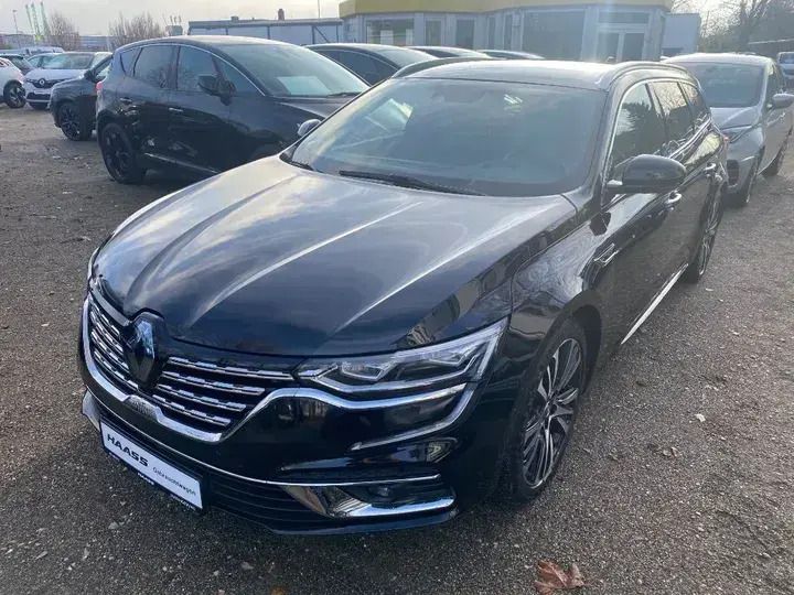 Black pearlschwarz metallic Gebraucht 2022 Renault Talisman GrandTour Initiale Paris Kombi | 29.790 € (Etwas zu teuer) - Bild 1/4