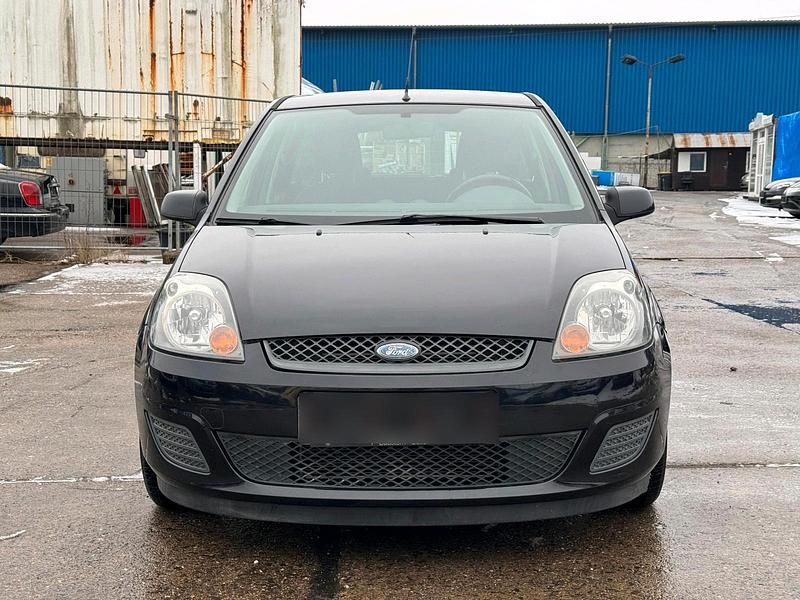 Gebraucht Ford Fiesta 84 PS (61 kW) 2008 Schwarz Kleinwagen
