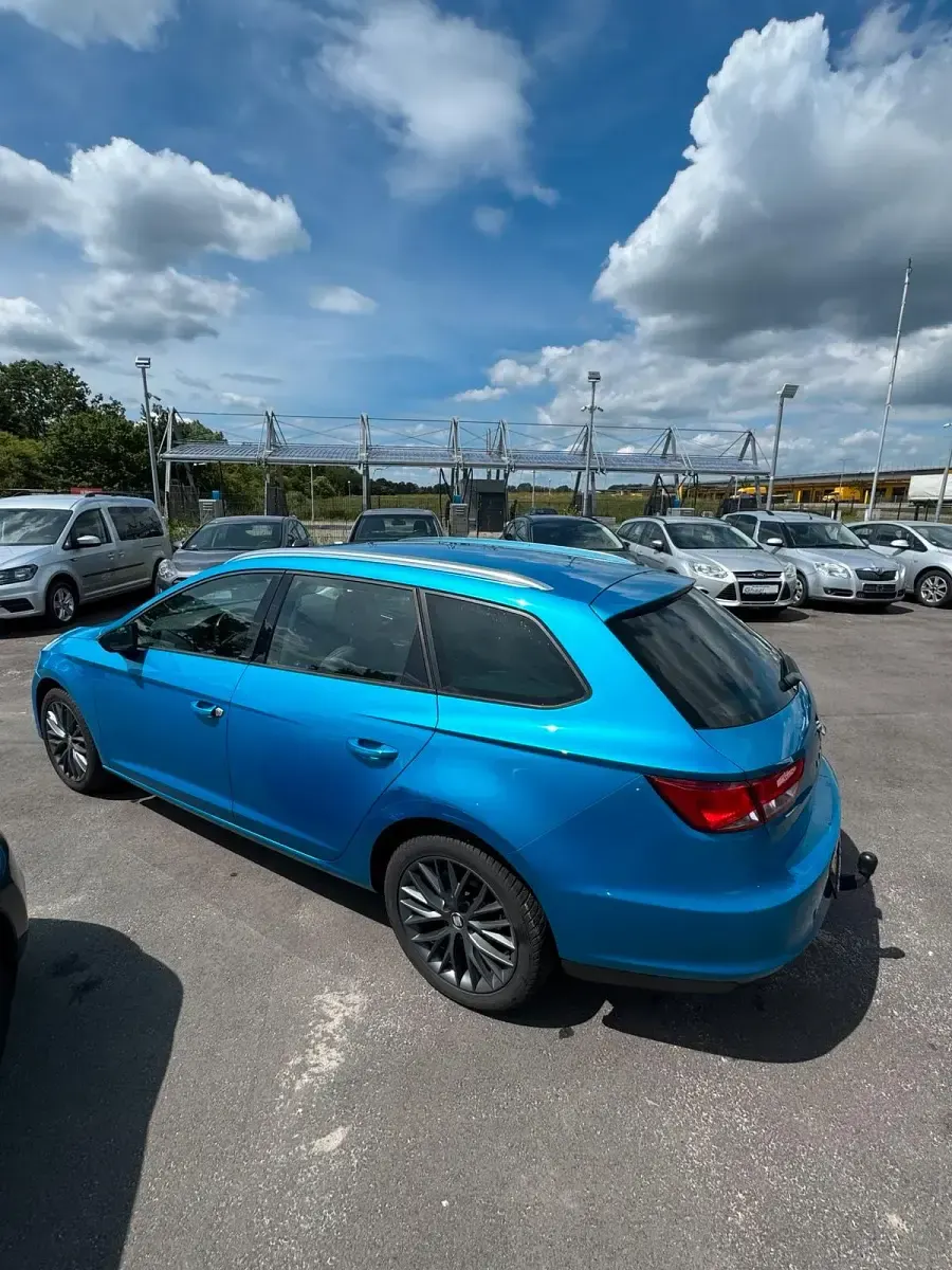 Gebraucht Seat Leon ST CONNECT 110 PS (80 kW) 2016 Blau Kombi