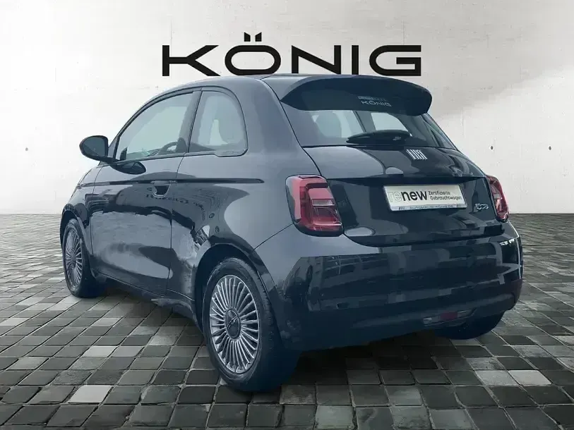 Gebraucht Fiat 500e Basis 2023 Schwarz Kleinwagen