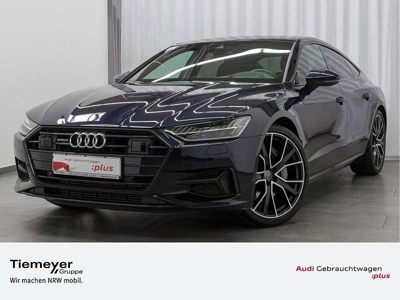 Firmamentblau metallic Gebraucht 2018 Audi A7 S-Line Kleinwagen | 42.840 € (Guter Preis) - Bild 1/4