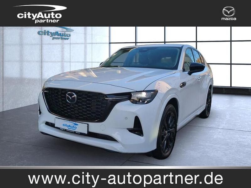 Arctic white Gebraucht 2022 Mazda CX-60 Homura-Line SUV | 36.490 € (Fairer Preis) - Bild 1/4
