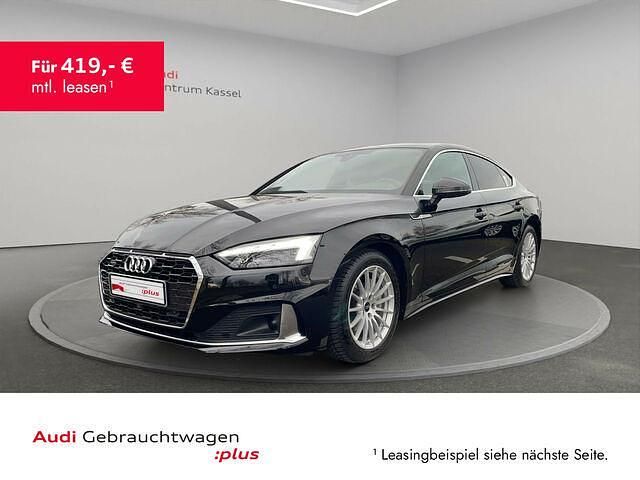 Mythosschwarz metallic Gebraucht 2024 Audi A5 Sportback Advanced Plus Kleinwagen | 46.190 € (Teuer) - Bild 1/2