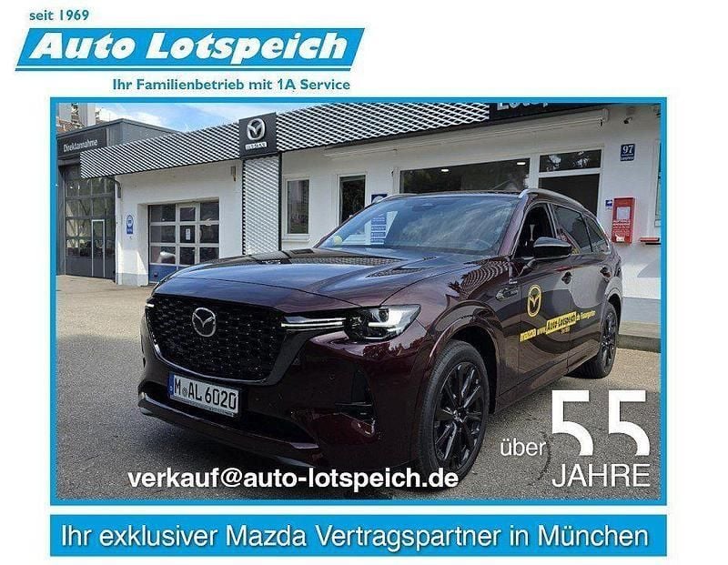 Violett Gebraucht 2024 Mazda CX-80 Homura-Line SUV | 55.990 € (Guter Preis) - Bild 1/4