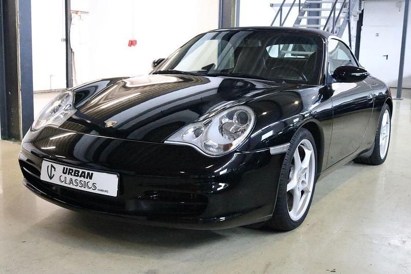 Schwarz Gebraucht 2005 Porsche 911 Carrera Cabriolet Cabrio | 43.900 € (Superpreis) - Bild 1/4