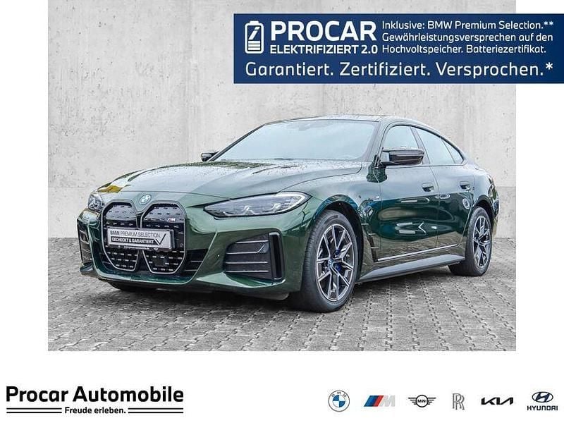 Grün Gebraucht 2022 BMW i4 Performance Limousine | 46.480 € (Fairer Preis) - Bild 1/3