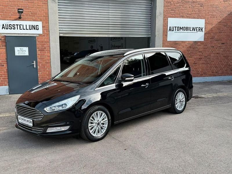 Schwarz Gebraucht 2016 Ford Galaxy Titanium Van / Kleinbus | 13.999 € (Superpreis) - Bild 1/4