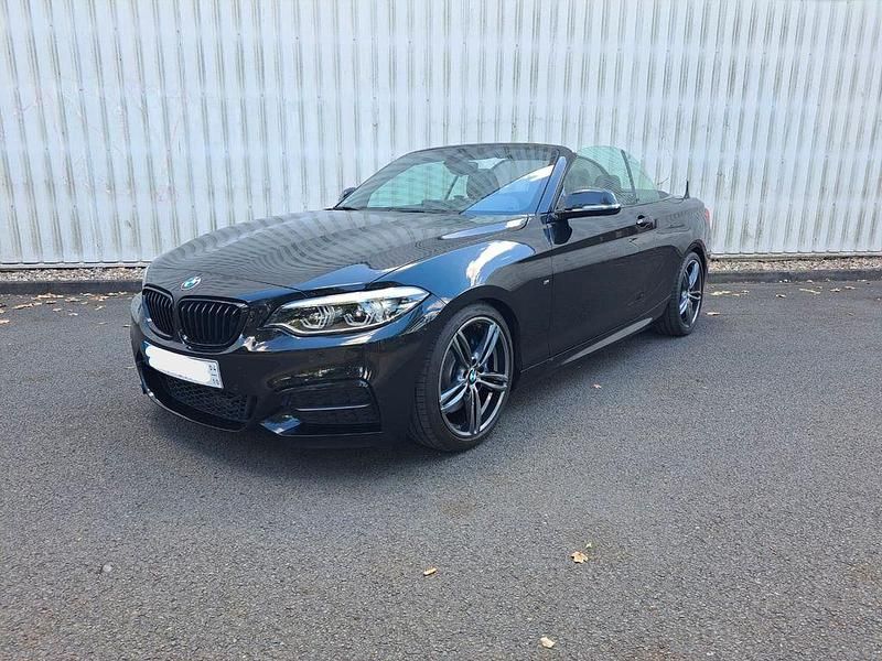 Schwarz Gebraucht 2018 BMW M240 M Sport Cabrio | 32.200 € (Teuer) - Bild 1/4