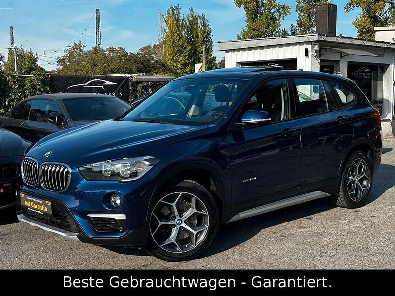 Blau Gebraucht 2017 BMW X1 xLine SUV | 20.900 € (Fairer Preis) - Bild 1/4