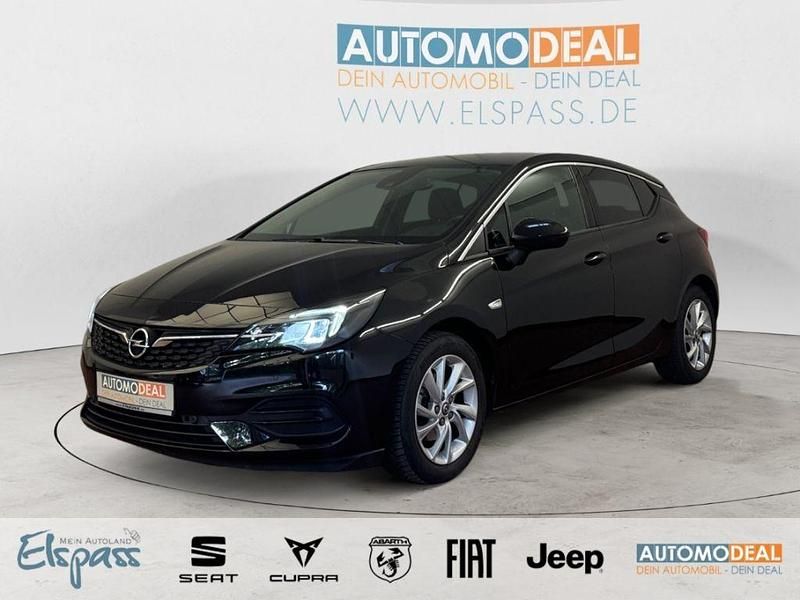 Schwarz Gebraucht 2021 Opel Astra Elegance Limousine | 14.823 € (Guter Preis) - Bild 1/4