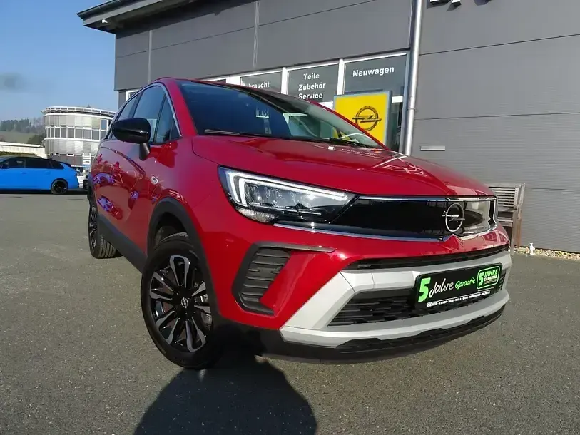 Gebraucht Opel Crossland X Elegance 110 PS (80 kW) 2023 Chili rot SUV