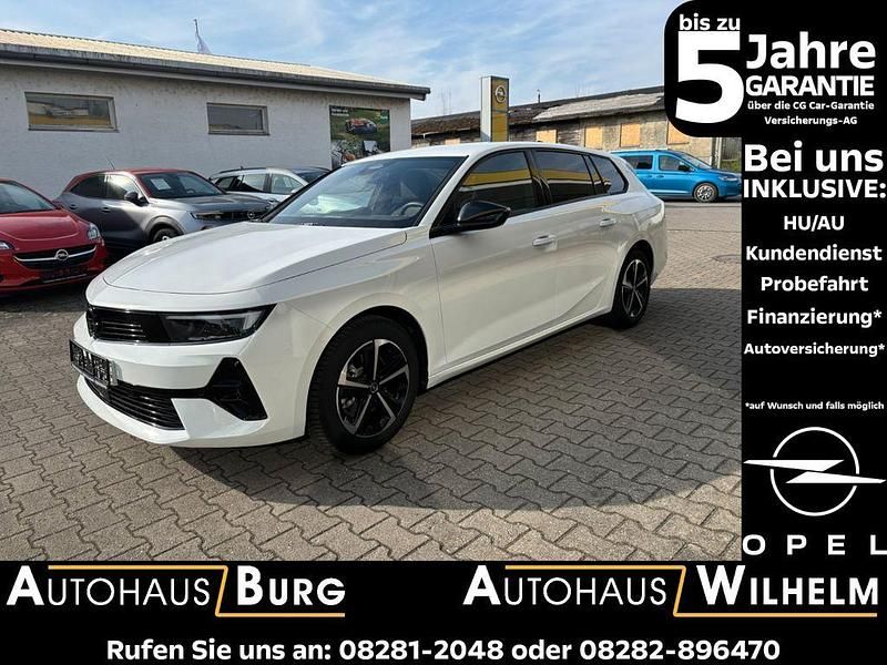 Gebraucht Opel Astra 131 PS (96 kW) 2024 Lack weiss banquise/typ aussenve Kombi