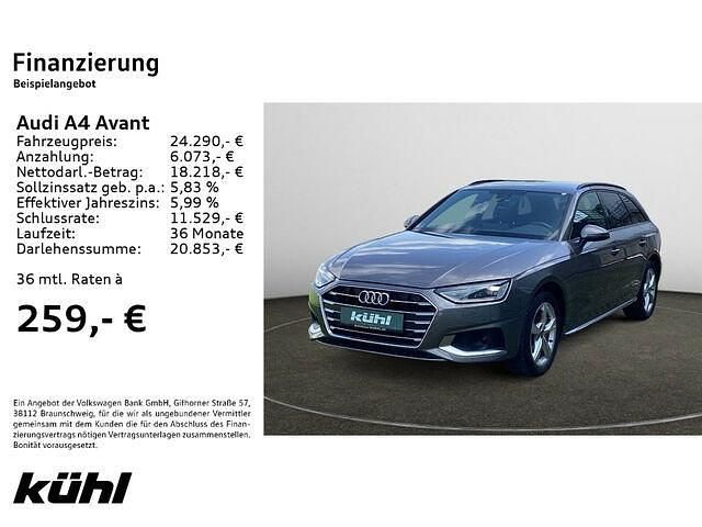 Gebraucht Audi A4 Advanced 204 PS (150 kW) 2021 Grau Kombi