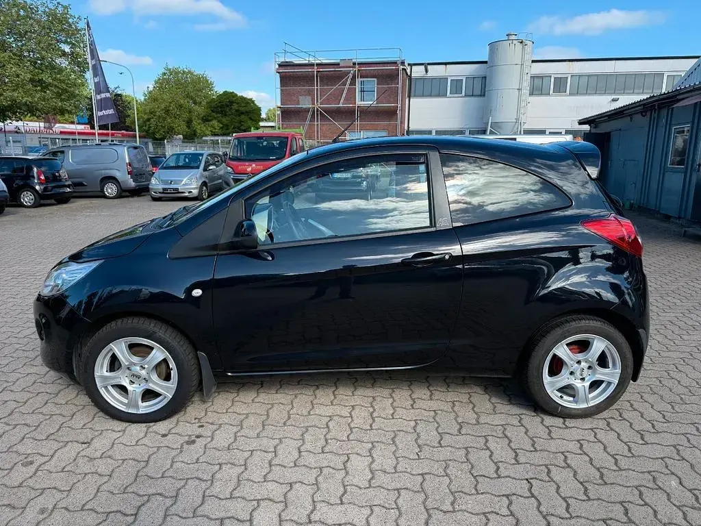 Gebraucht Ford Ka Titanium 75 PS (55 kW) 2010 Schwarz Kleinwagen