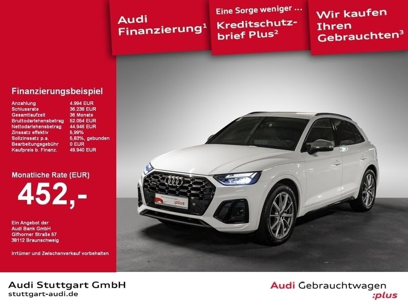 Ibisweiß Gebraucht 2022 Audi SQ5 Sport SUV | 49.940 € (Superpreis) - Bild 1/2
