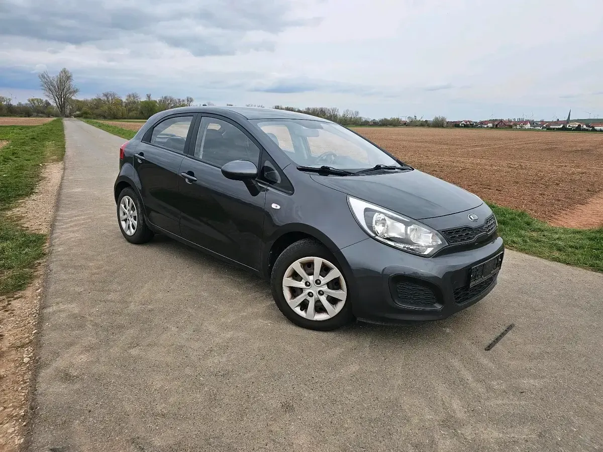Usata Kia Rio 85 CV (62 kW) 2014 Grigio Utilitaria