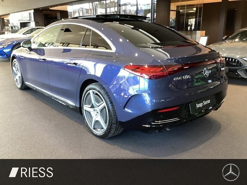 Gebraucht Mercedes EQE500 AMG 300 kW (408 PS) 2024 Blau Limousine