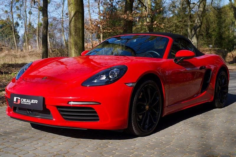 Gebraucht Porsche Boxster Edition 299 PS (219 kW) 2023 Rot Cabrio