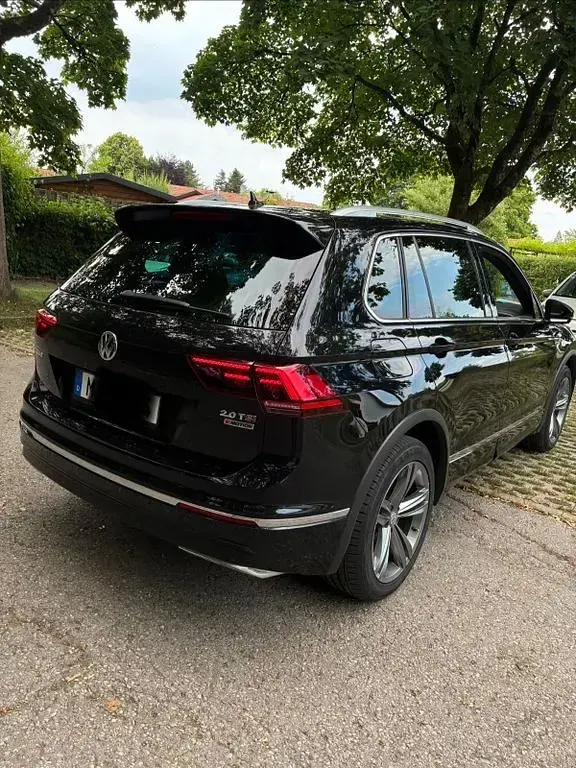 Gebraucht VW Tiguan R-line 220 PS (161 kW) 2017 Schwarz SUV