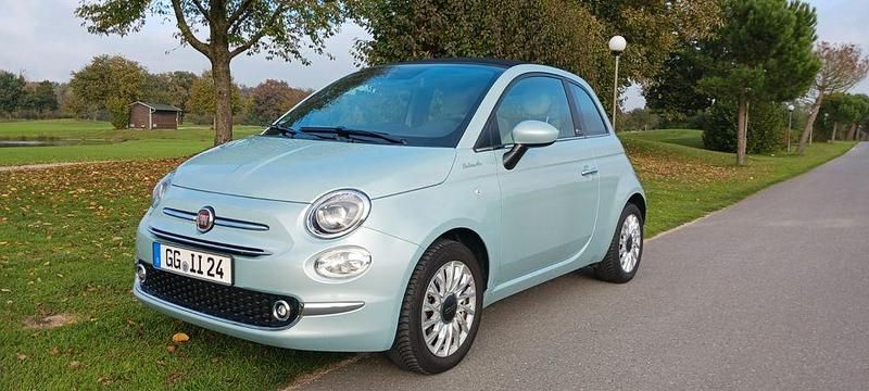 Grün Gebraucht 2022 Fiat 500C Dolcevita Cabrio | 12.900 € (Guter Preis) - Bild 1/4