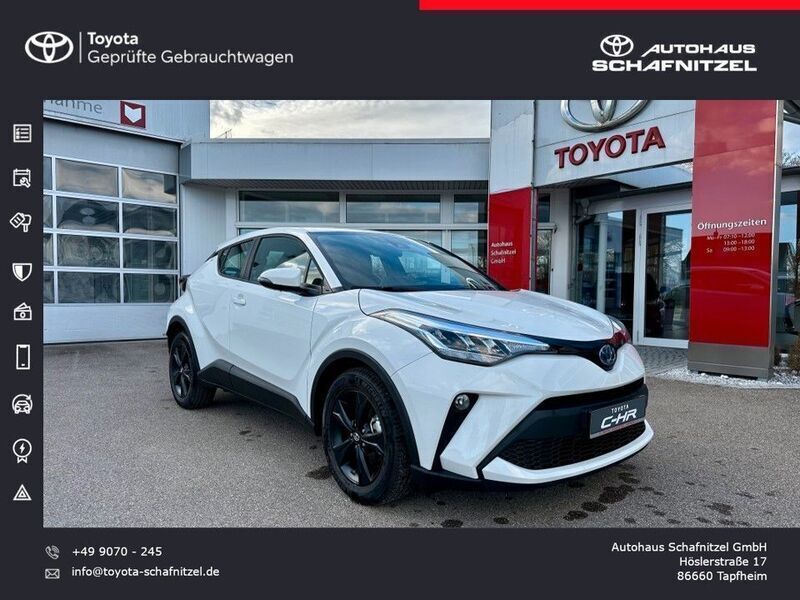 Weiß Gebraucht 2023 Toyota C-HR SUV | 27.990 € (Guter Preis) - Bild 1/4