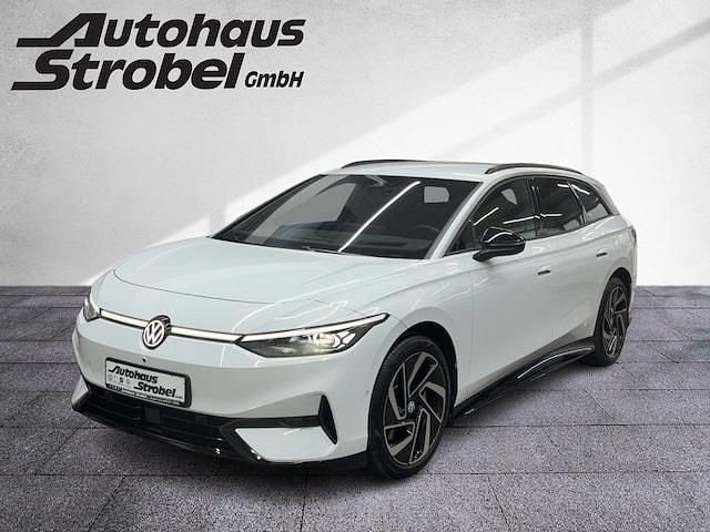 Gebraucht VW ID.7 Pro 210 kW (286 PS) 2025 Gletscherweiß metallic (metallic) Kombi