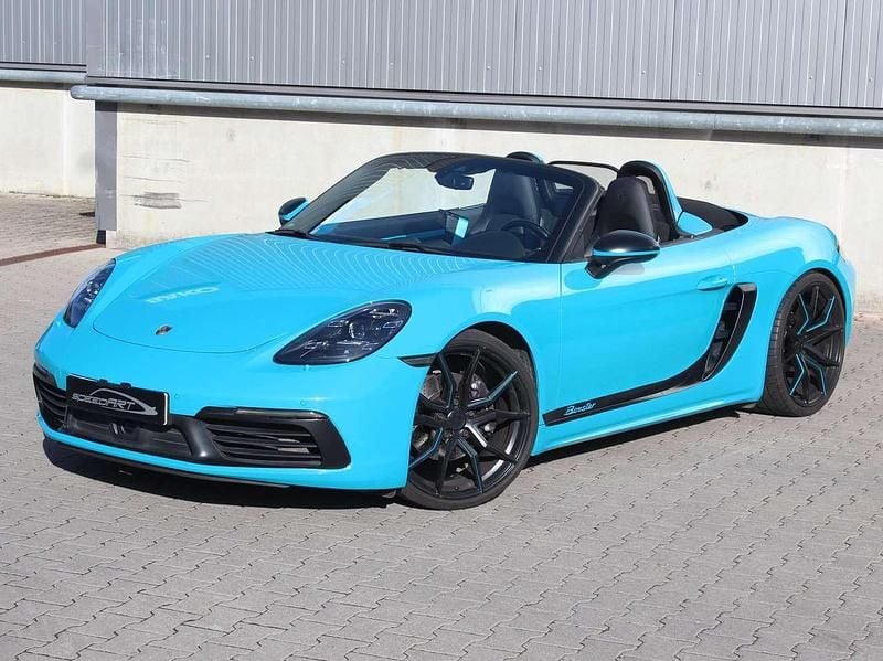 Gebraucht Porsche 718 Boxster 299 PS (219 kW) 2017 Miamiblau Cabrio