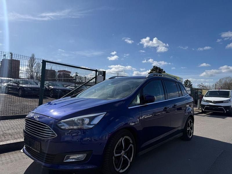 Gebraucht Ford Grand C-Max 150 PS (110 kW) 2016 Blau Van / Kleinbus