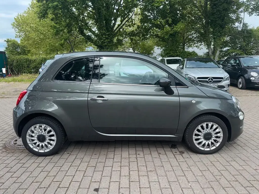 Gebraucht Fiat 500 Lounge 69 PS (50 kW) 2017 Grau Kleinwagen