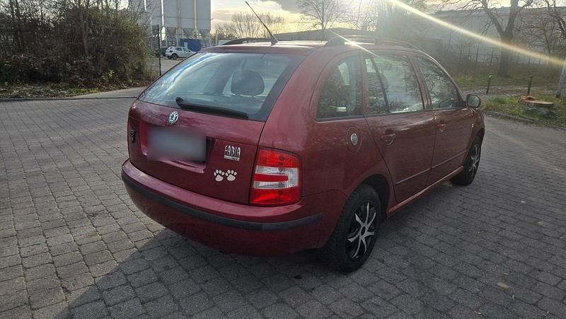 Gebraucht Skoda Fabia 75 PS (55 kW) 2006 Rot Kombi