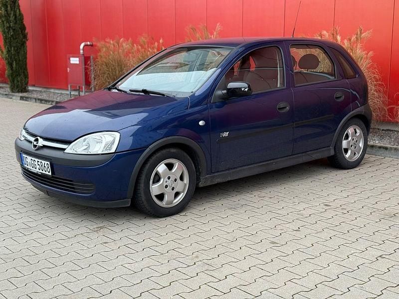 Gebraucht Opel Corsa Njoy 75 PS (55 kW) 2003 Blau Limousine