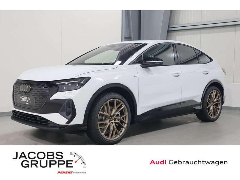 Gletscherweiss Gebraucht 2024 Audi Q4 e-tron SUV | 62.970 € - Bild 1/4