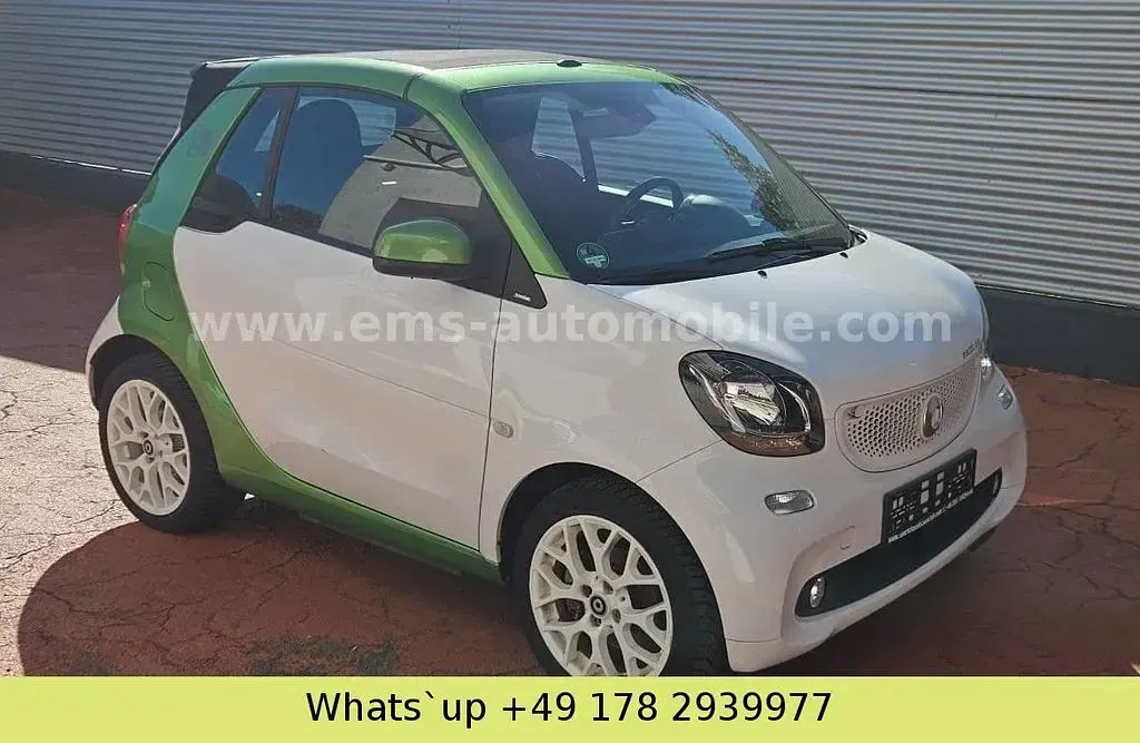 Occasion Smart ForTwo Cabrio 60 kW (82 ch) 2017 Vert Cabriolet