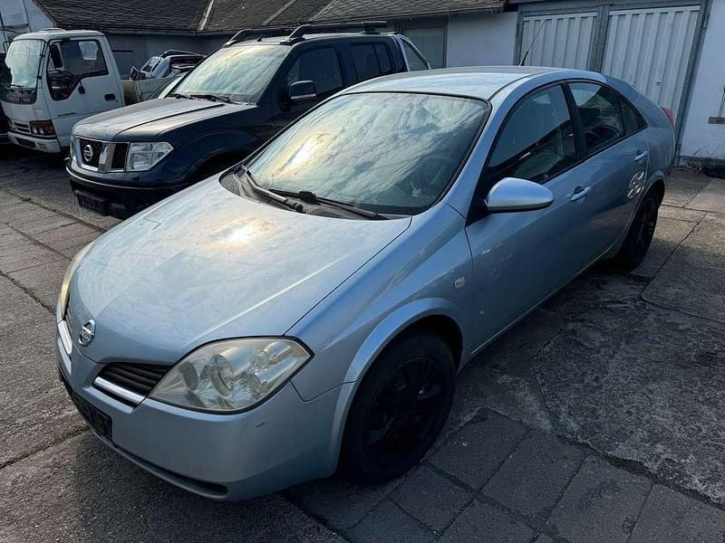 Perlblau metallic Gebraucht 2004 Nissan Primera Visia+ Limousine | 1.000 € (Guter Preis) - Bild 1/4