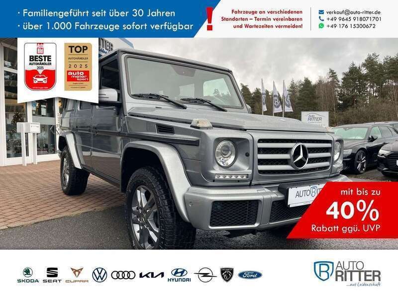Palladiumsilber metallic/grau Gebraucht 2016 Mercedes G350 AMG SUV | 61.890 € (Superpreis) - Bild 1/4