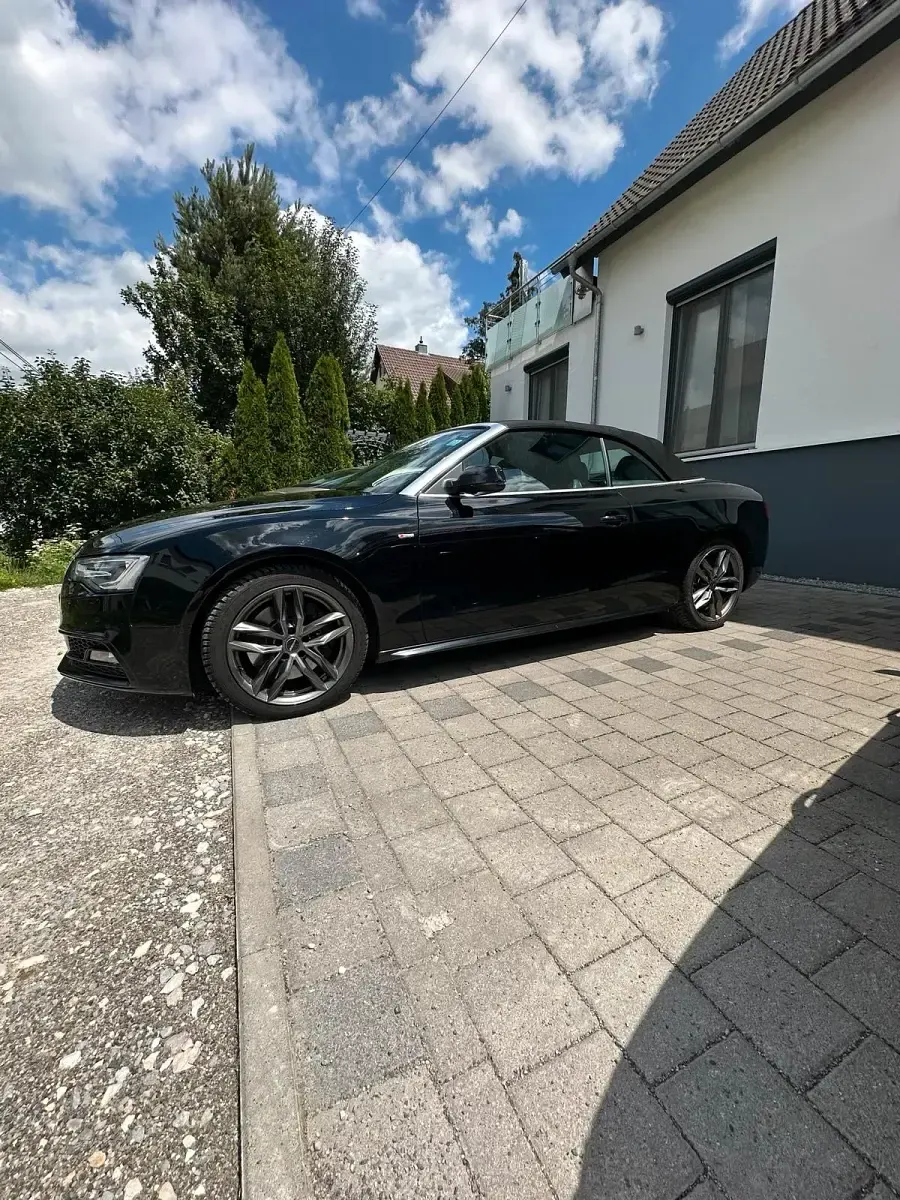 Gebraucht Audi A5 Cabriolet S-Line 249 PS (183 kW) 2015 Schwarz Cabrio
