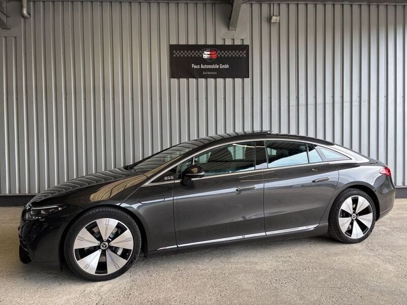 Grau Gebraucht 2022 Mercedes EQS450+ Limousine | 39.900 € - Bild 1/4