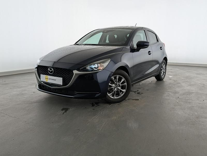 Gebraucht Mazda 2 Exclusive-Line 90 PS (66 kW) 2021 Deep crystal blue Kleinwagen