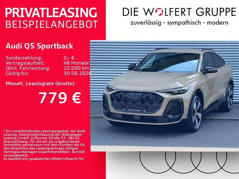 Neu Audi Q5 Edition .1 204 PS (150 kW) 2025 Sakhirgold metallic SUV