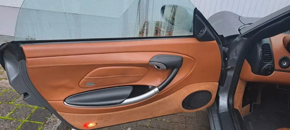 Usado Porsche Boxster S 252 CV (185 kW) 2001 Gris Descapotable