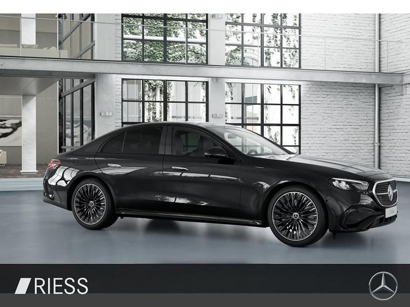 Gebraucht Mercedes E300 AMG 197 PS (144 kW) 2025 Metalliclack obsidianschwarz Limousine