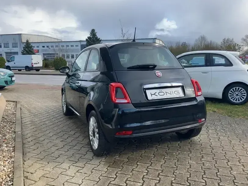Gebraucht Fiat 500 69 PS (50 kW) 2023 Schwarz Kleinwagen