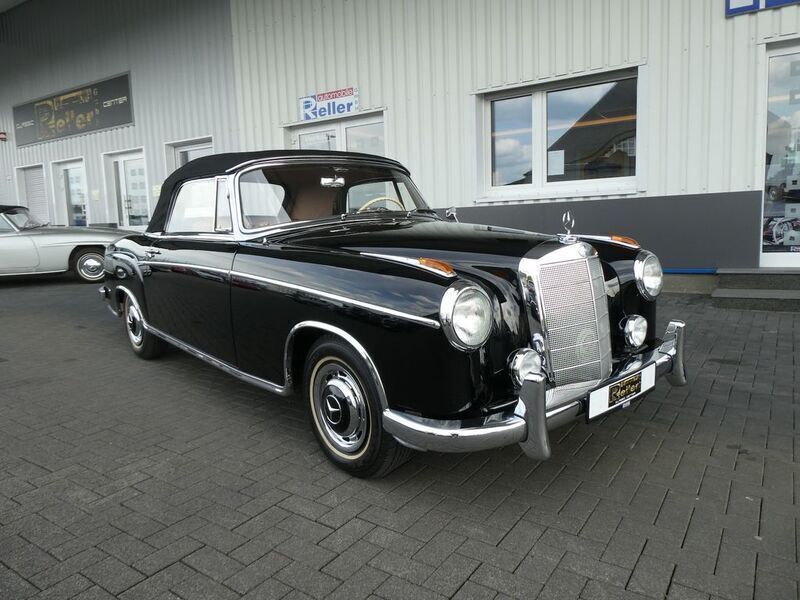 Schwarz Gebraucht 1959 Mercedes 220 SE Cabrio | 169.900 € - Bild 1/4