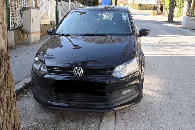 Gebraucht VW Polo 90 PS (66 kW) 2014 Schwarz Kleinwagen